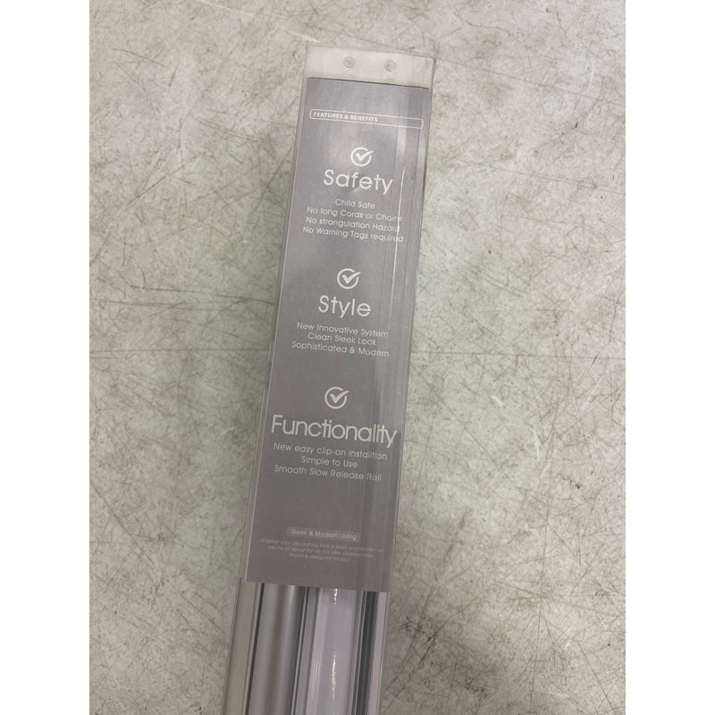 ALLBRIGHT Classic 100% Blackout Cordless Roller Shades 36" x 72" - White