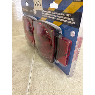 Optronics Red Submersible Combination Tail Light Kit, Acrylic Lens, Auto, TL60RK