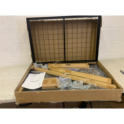 Fleximounts 3' x 6' Overhead Garage Storage Rack, Ceiling Mount, Black GR36B