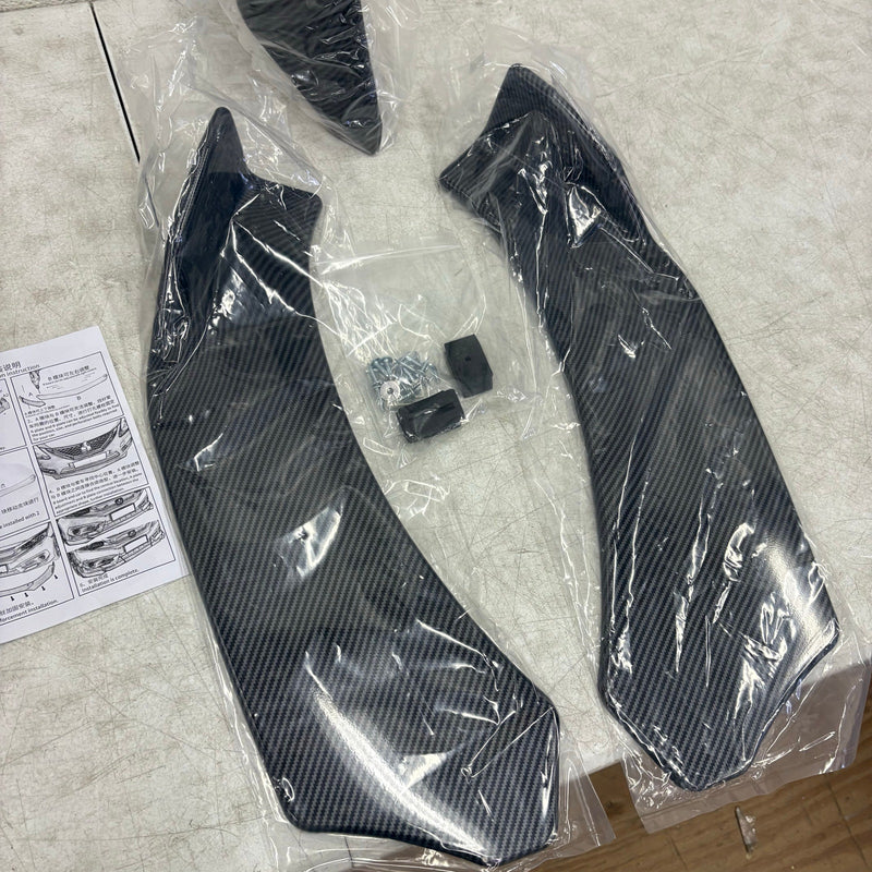 Carbon Fiber Front Bumper Lip Splitter Spoiler For Honda Accord 2008-2010