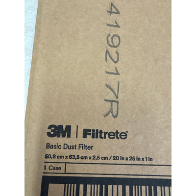 6-Pack Filtrete 20x25x1 AC Furnace Air Filter MERV 5 MPR 300 Air Cleaning Filter