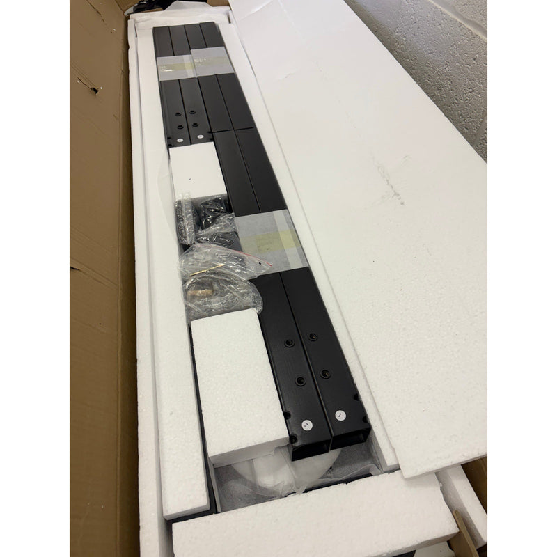 Tribesigns Large Comuter Desk, Conference Table, Rectangular Meeting Table Brown