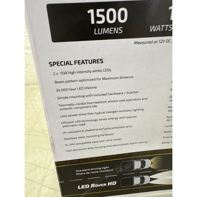 Alpena LEDRover HD Auxiliary Light High Intensity Spot Beam LED Utility Off-Road