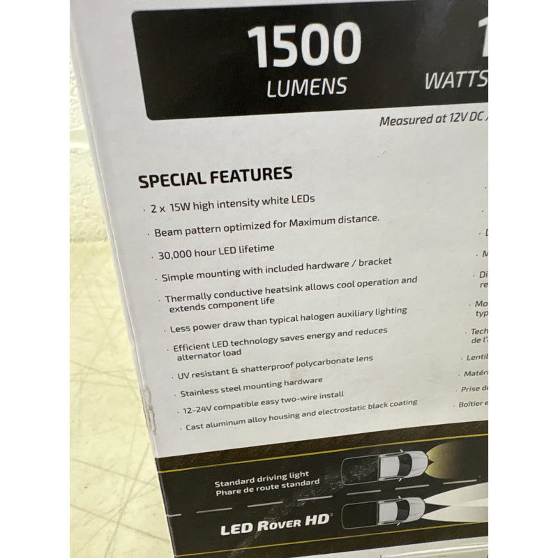 Alpena LEDRover HD Auxiliary Light High Intensity Spot Beam LED Utility Off-Road