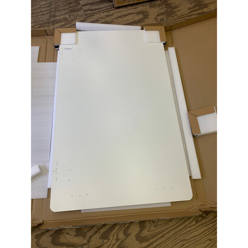 FLEXISPOT Desk Top ONLY No Frame White 48"x30" Rounded Rectangular TB-R4830W-CB