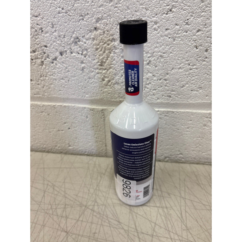 Lucas Oil, Emissions Clear Fuel & Exhaust Cleaner 1 Quart Treats 20 Gallons