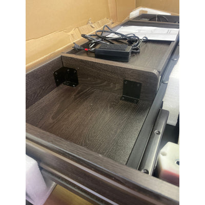 FLEXISPOT Standing Desk w Drawer 48"×24" Electric, Brown, UD1B Missing Hardware