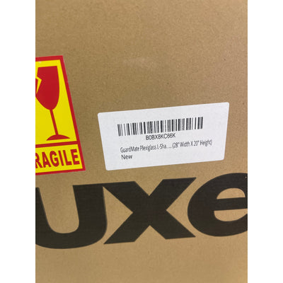 Guardmate Monthly Calendar Acrylic Dry-Erase Board 28" x 20" Wall-Mount &Markers