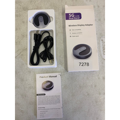 5g+2.4g Dual Band Wireless Display Adapter Wireless Connection Stable Signal