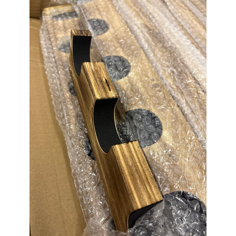 Gun Rack Wooden Rifle Rack Stand Freestanding Weapon Holder up to 12 Long Guns