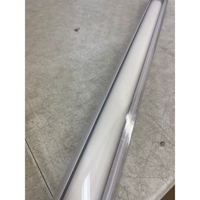 GENIMO Zebra Blinds Dual Layer Roller Window Shades 54" x 72" - White