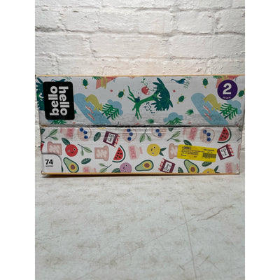Hello Bello Diapers, Size 2, 74 Count, 10-16 lb, Hypoallergenic, Leak Protection