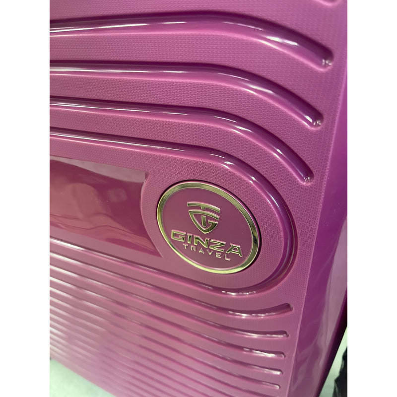 GinzaTravel PP Material Luggage Expandable Hard 20" & 28" Suitcase w 360 Wheels