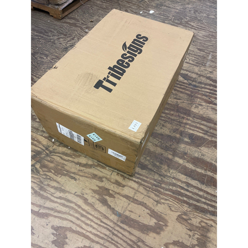 Tribesigns 62.2" Wood Executive Desk Simple Rectangular Computer Table TAN
