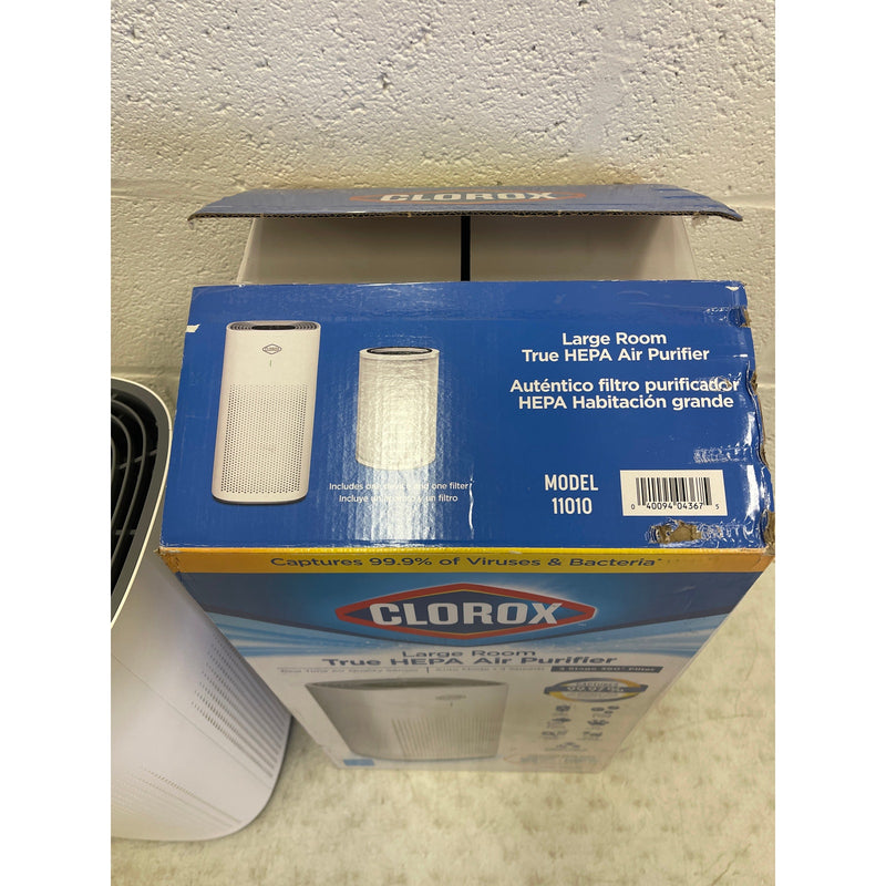 Clorox 1500sqft Large Room True HEPA Air Purifier 11010, NO CORD