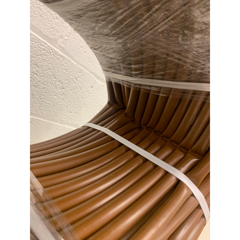 DIG  Brown Blank Poly Tubing for Drip Irrigation B37-700B 1/2in 500 FEET LONG