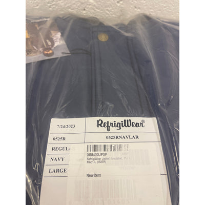 RefrigiWear Cooler Wear Jacket - Lightweight Insulated Workwear for Cold, Large