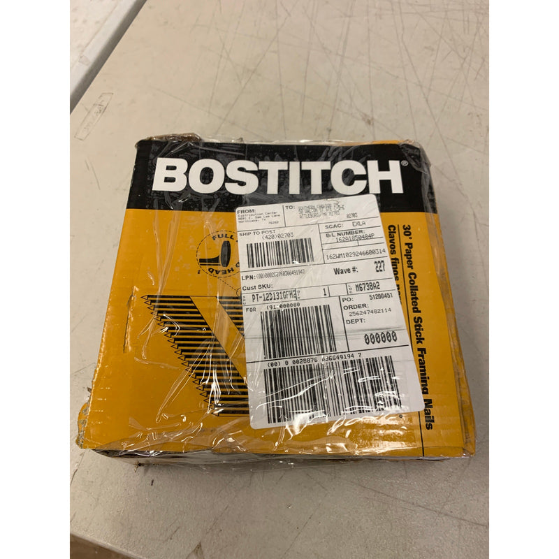 Bostitch 3-1/4" L X 11 Ga. Hot-Dip Galvanized Framing Nails 33 deg 2,000 pk