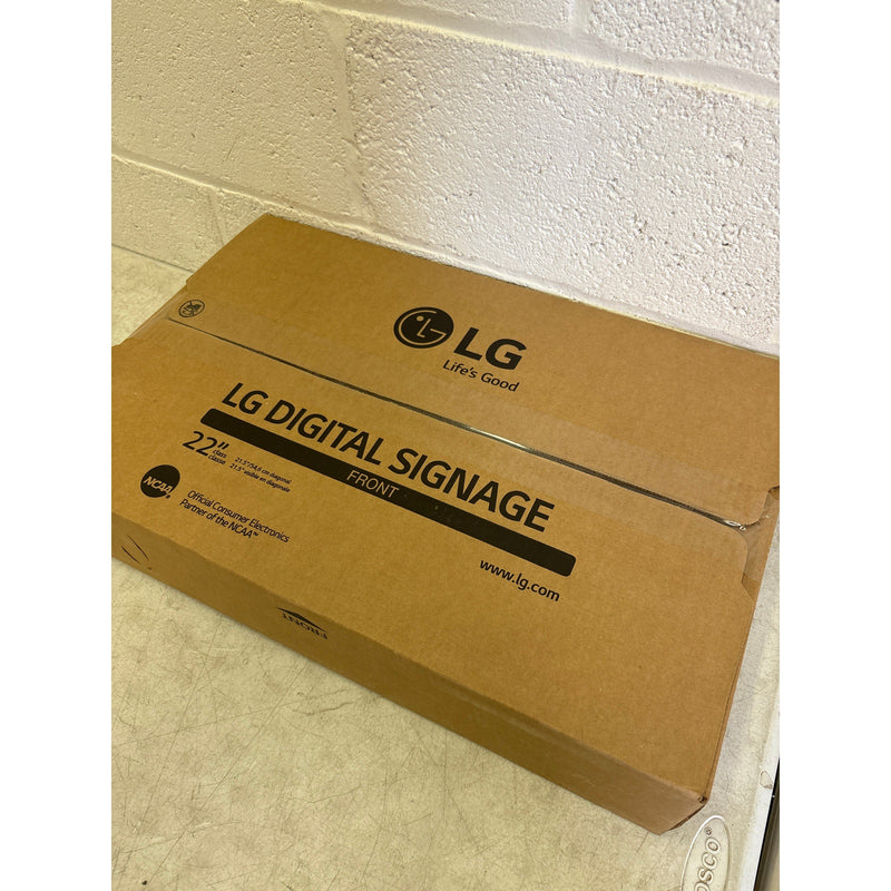 LG 22" 1920x1080 Full HD LCD Integrated Pro:Idiom Display Monitor 22SM3G-B