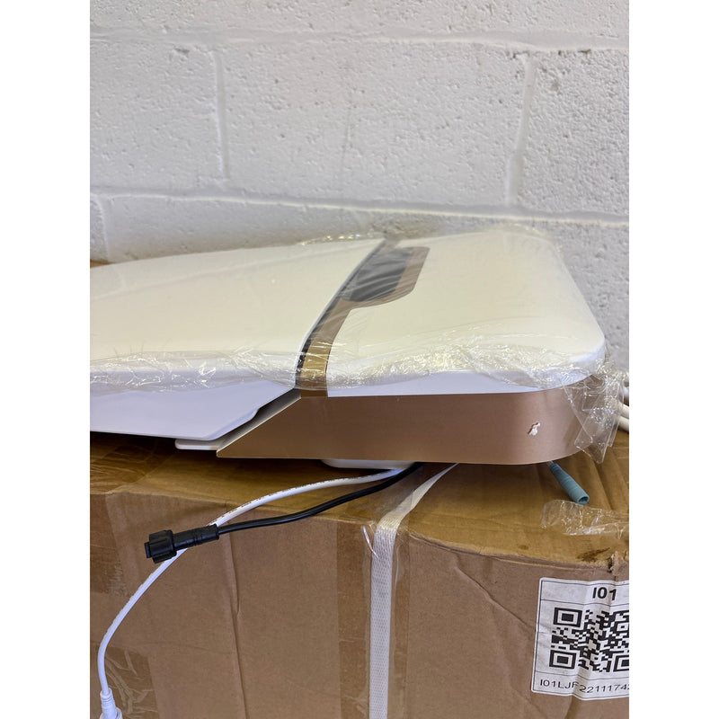 Bidet Toilet Seat, Elongated, Smart Toilet, Seat Warmer, LED Display - White