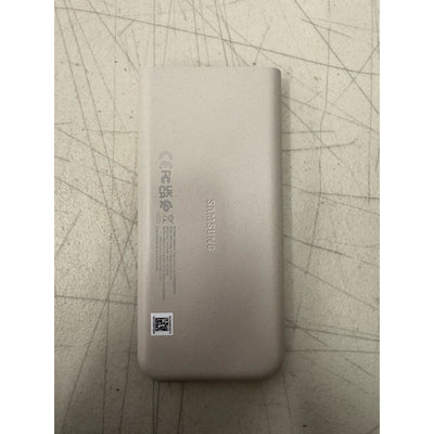 Samsung 10000mAh 25W Power Bank, Dual USB-C Ports, Beige