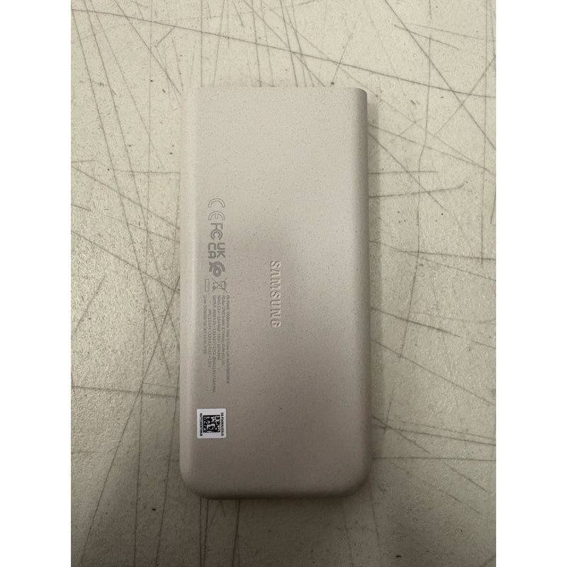 Samsung 10000mAh 25W Power Bank, Dual USB-C Ports, Beige
