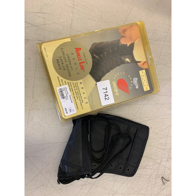 Swede-O Ankle Lok Support with Knit Tongue, XX Large Ankle Brace Black Sprain