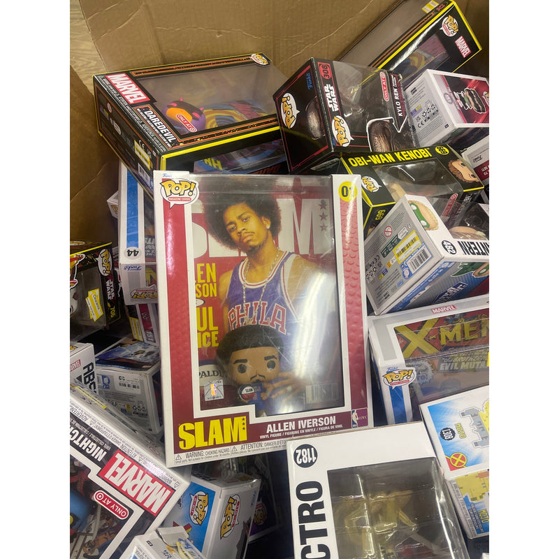 LOT-OF-300 NEW POPS IN BOX, MULTIPLE SIZES, Star Wars, Marvel, WWE, Justice League, Avengers - POP!