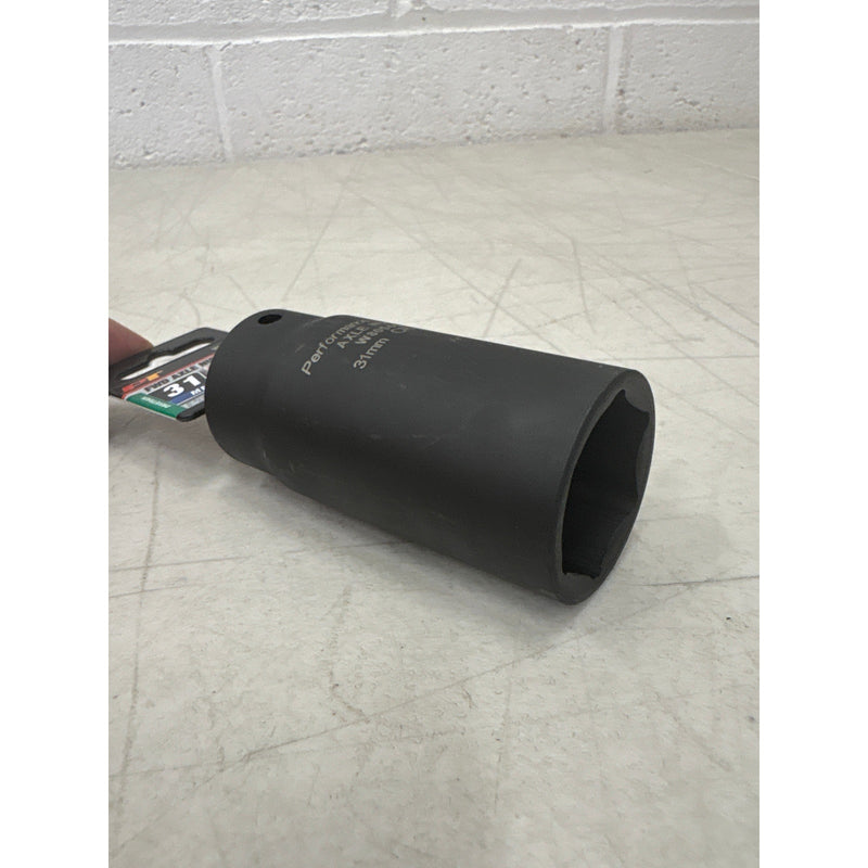 Performance Tool 31mm 6 Point Axle Nut Socket - 1/2" Drive, Hand Tools - W80546