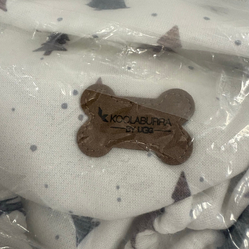 Koolaburra UGG Pet Jayla 1-Pc Pajama Dog Jacket 17-18" Collar, Tree Design Large