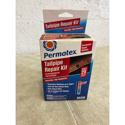 Permatex Heavy Duty High Temperature Tail Pipe Repair Kit, Up To 2000 Degrees F
