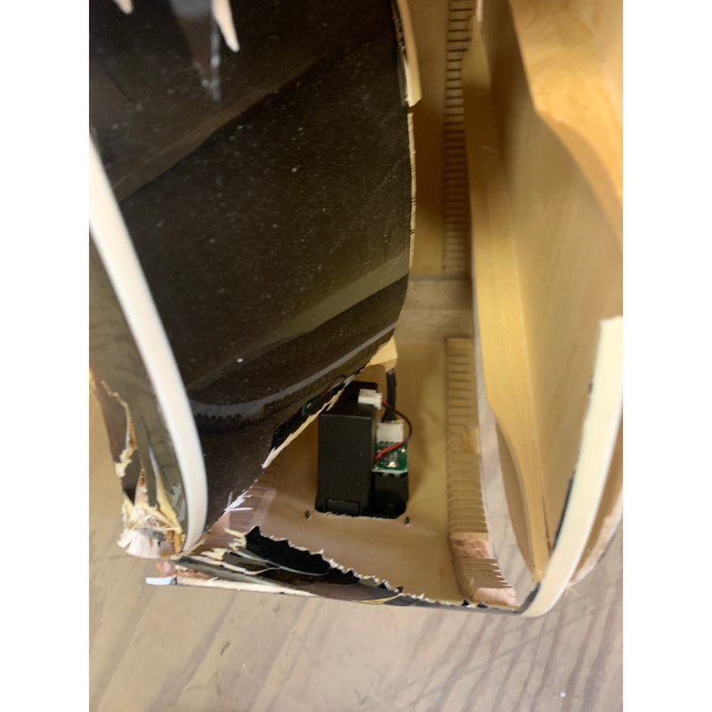 DAMAGED Washburn WA90CE Dreadnought Acoustic-Electric Guitar Vintage