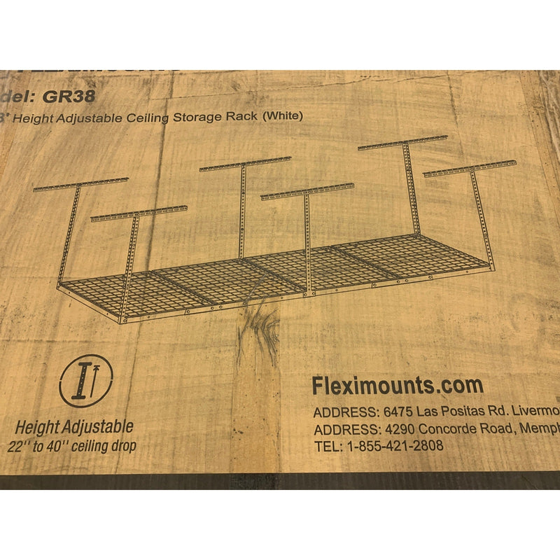 FLEXIMOUNTS Ceiling Storage Rack 3&