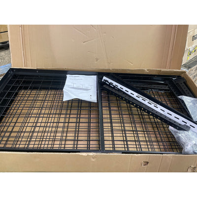 FLEXIMOUNTS 4'X8' Overhead Garage Adjustable Ceiling Storage BLACK GR48B Missing Hardware