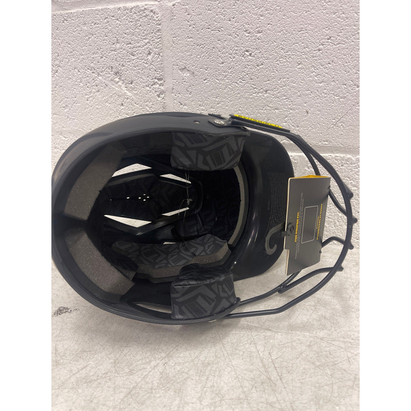 EvoShield XVT 2.0 Matte Batting Helmet with Facemask - Black, Medium/Large