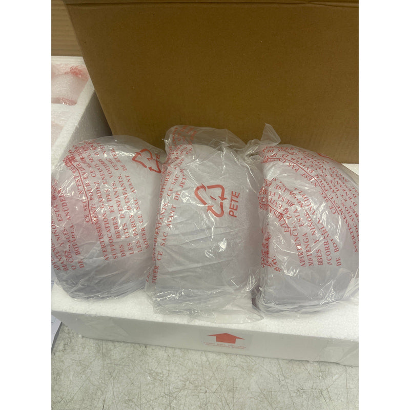 3-Pack Dolaimi House 1-Light Kitchen Island Pendant Ceiling Light 6.5" Glass