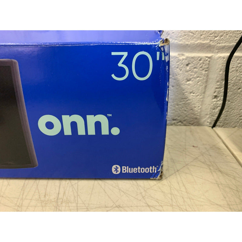 ONN 2.0 Soundbar 2 Speakers 30 Inches, 120 Watt, with Remote, Black