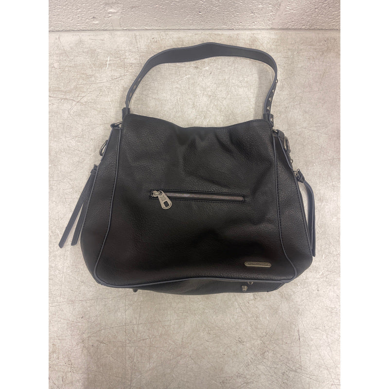 Montana West Tote Bag Leather Handbags for Women Top Handle - Black