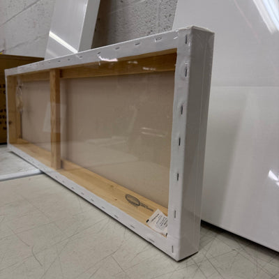 3-Pk 36" x 12" Paramount Professional Canvases, Heavy-Duty Stretched -White