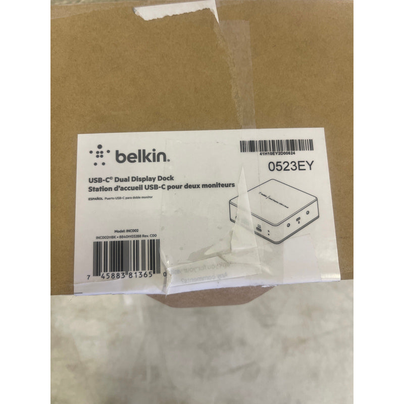Belkin USB-C Docking Station USB Hub Dual 4k Computer Monitor Display Dual HDMI