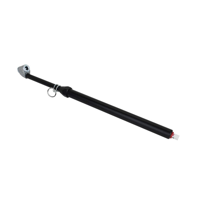 Milton Industries Service Gage Dual Head 10-160PSI Non Slip Poly Coating - Black