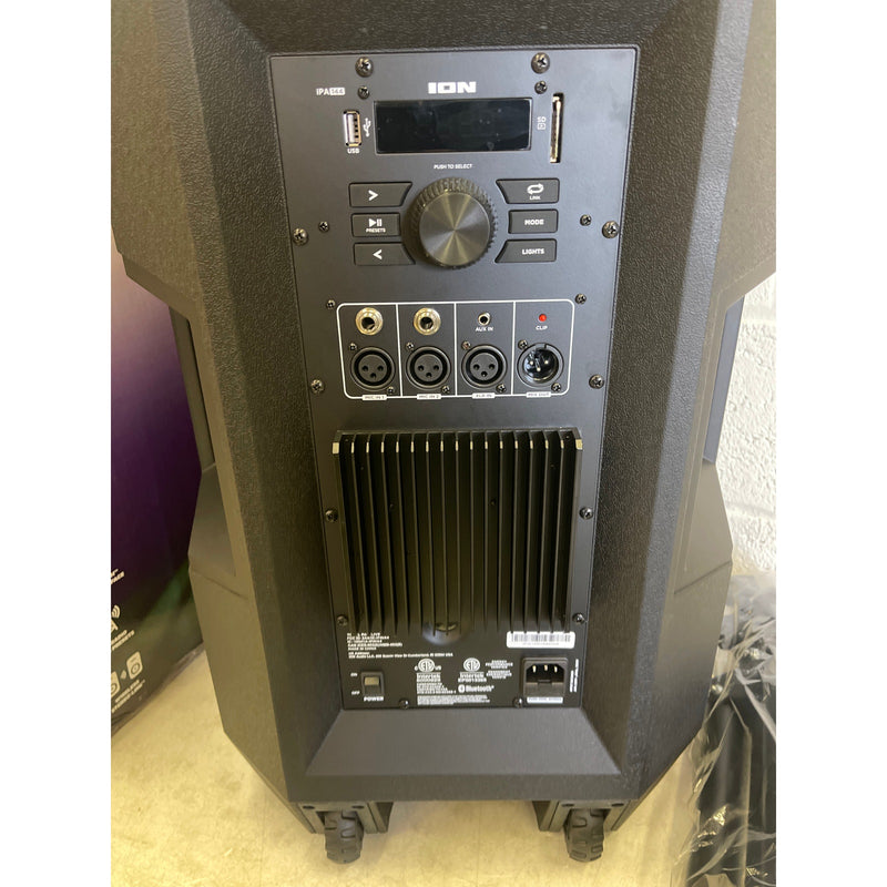 ION Audio Total PA Live, Speaker System, Premium Wide Sound High-Power Bluetooth