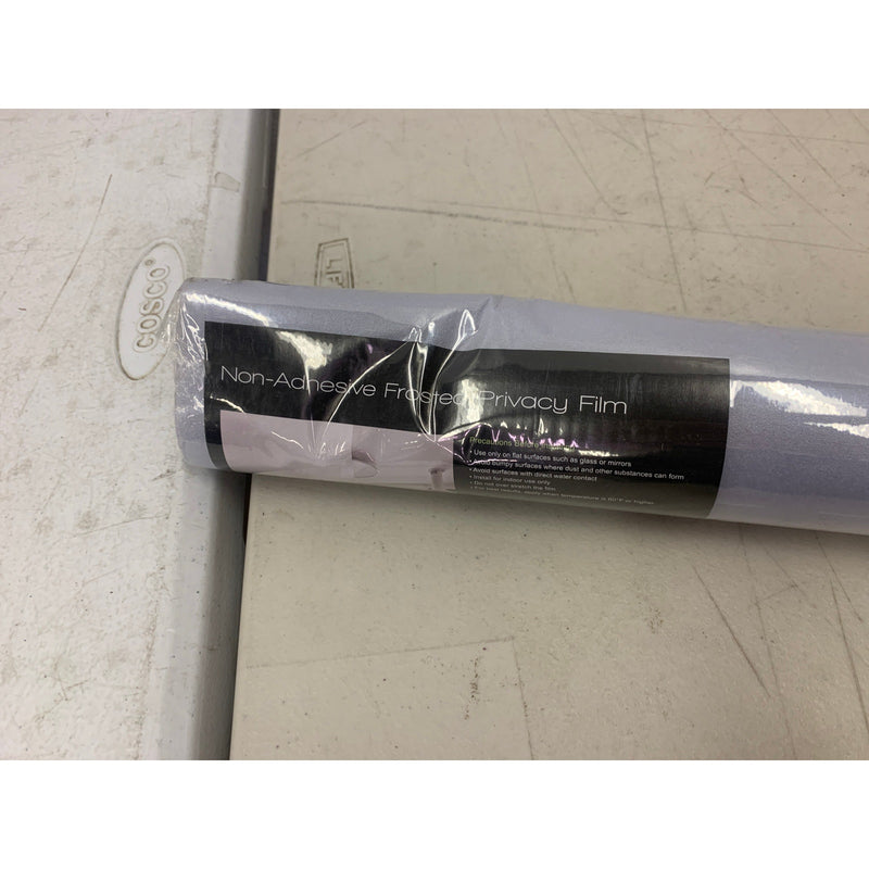 UNKNOWN DIMENSIONS BHF Best-Home-Fashion Sun Control Static Window Film, WHITE