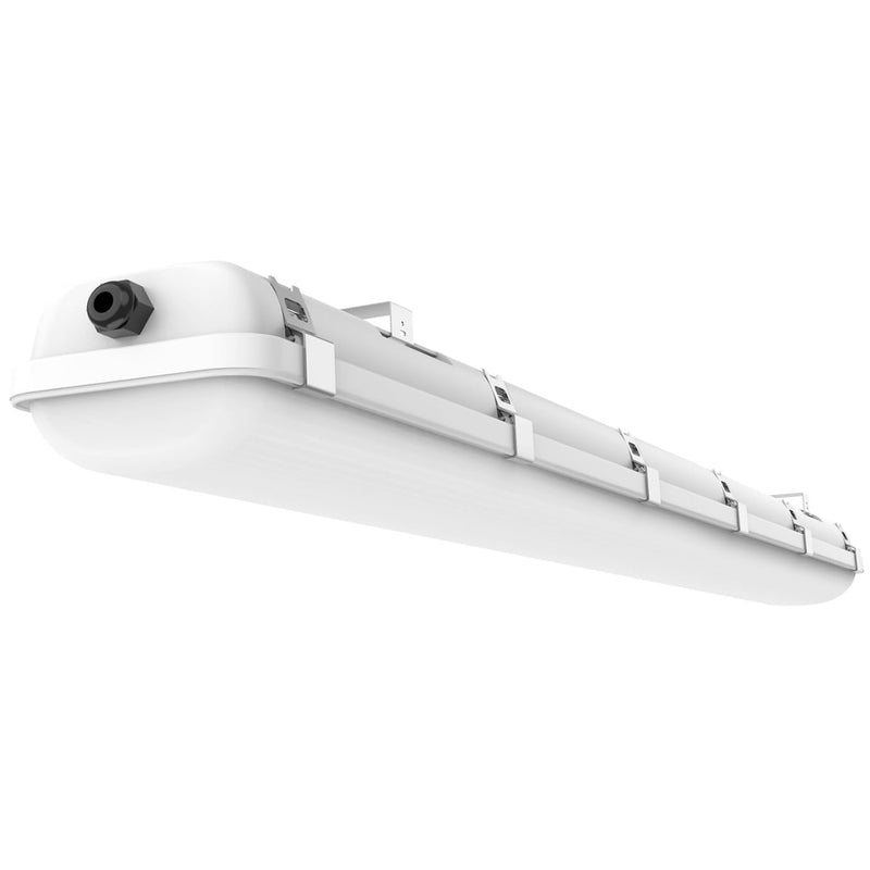 HYPERLITE 4FT 40W Vapor Tight LED Light, 130LM/W 5000K Vapor Proof Fixture