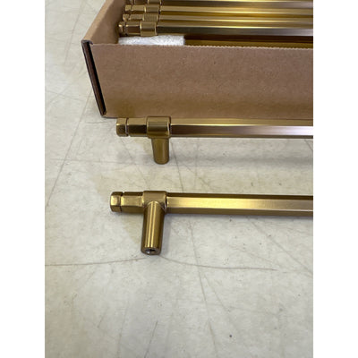 6-Pack Goo-Ki 7-1/2" Hole Center Cabinet Pulls Dark Champagne Bronze, Hardware