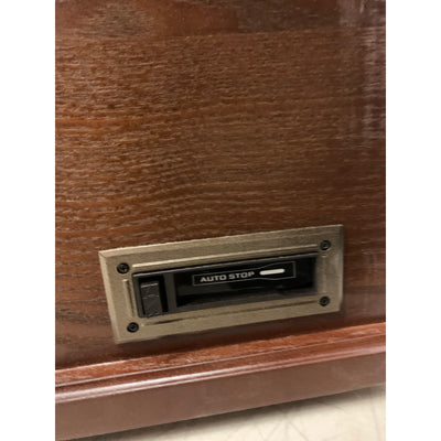 Victrola Aviator 8-in-1 Bluetooth Record Player & Multimedia Center Mahogany