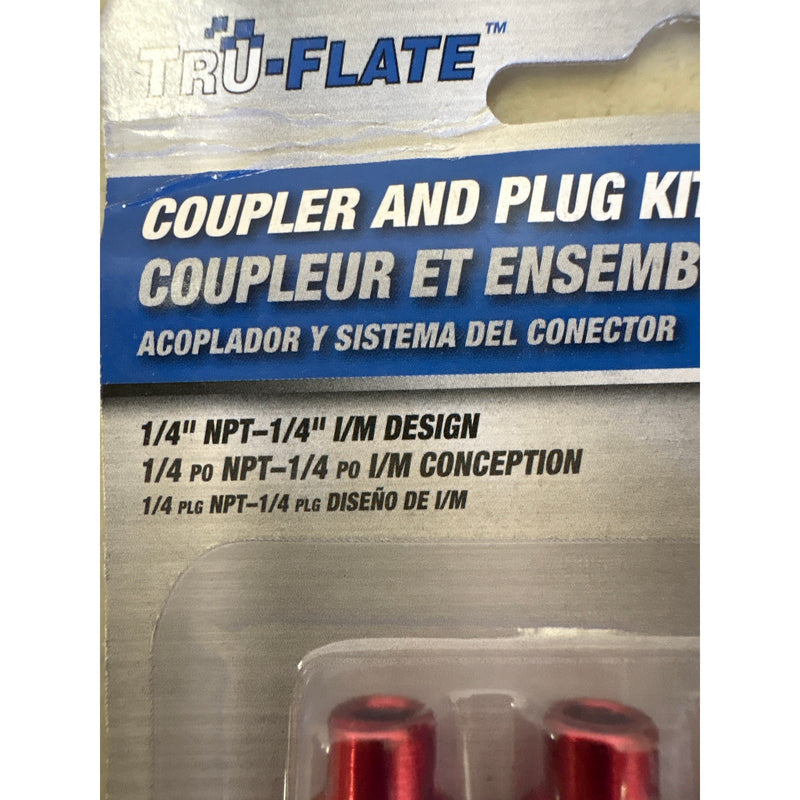 Tru Flate I/M Style Tru-Connect Kit, 7 Piece, Coupler and Plug Kit  13-209R