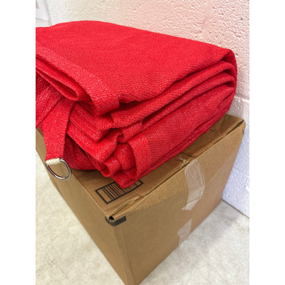 UNKNOWN SIZE & SHAPE Pergola Sun Shade Canopy for Patio, Mesh Material - Red