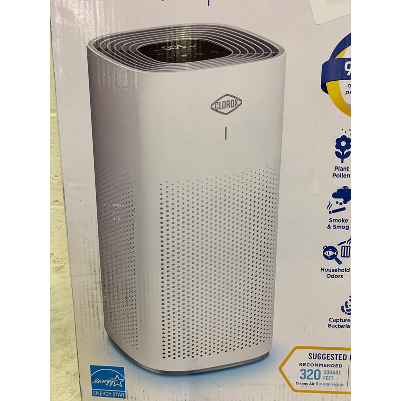 Clorox Large Room True HEPA Air Purifier, 1500sqft, Energy Star, 11010