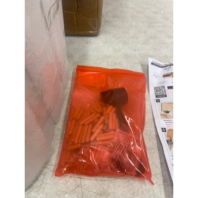 3-Pack Unununu Stackable Solid Wood Storage Chests Bins with Lids 19.5”W